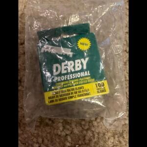 Derby Professional Single Edge Razor Blades, 100 Count